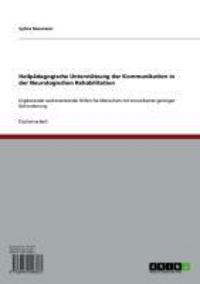 Produktbild: Heilp&auml;dagogische Unterst&uuml;tzung der Kommunikation in der Neurologischen Rehabilitation