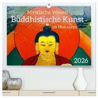 Produktbild: Mystische Wesen &ndash; Buddhistische Kunst im Himalaya (hochwertiger Premium Wandkalender 2026 DIN A2 quer), Kunstdruck in Hochglanz