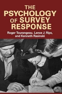 Produktbild: The Psychology of Survey Response