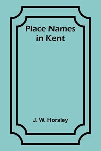 Produktbild: Place Names in Kent