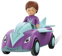 Bild vom Artikel SIKU 0114 - Toddys, Jum Jumpy, Spielzeugauto mit Rückziehmotor und Spielfigur, lila/türkis vom Autor 