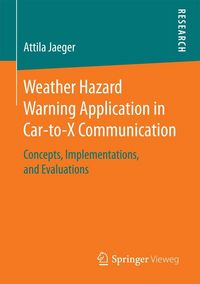 Produktbild: Weather Hazard Warning Application in Car-to-X Communication
