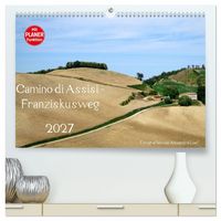 Produktbild: Camino di Assisi - Franziskusweg (hochwertiger Premium Wandkalender 2027 DIN A2 quer), Kunstdruck in Hochglanz