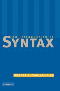 Produktbild: An Introduction to Syntax