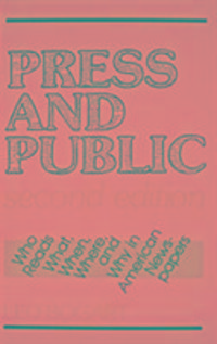 Produktbild: Bogart, L: Press and Public