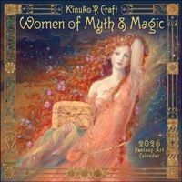 Produktbild: Women of Myth & Magic 2026 Fantasy Art Wall Calendar by Kinuko Craft