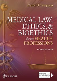 Produktbild: Medical Law, Ethics, & Bioethics for the Health Professions