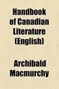 Produktbild: Handbook of Canadian Literature (English)