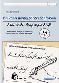 Produktbild: Ich kann richtig sch&ouml;n schreiben - &Uuml;bungsheft zur Schreibschrift - Lateinische Ausgangsschrift - LA