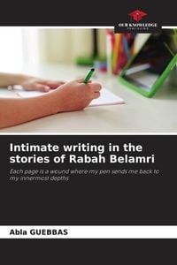Produktbild: Intimate writing in the stories of Rabah Belamri