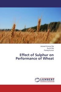 Produktbild: Effect of Sulphur on Performance of Wheat