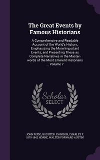 Produktbild: The Great Events by Famous Historians