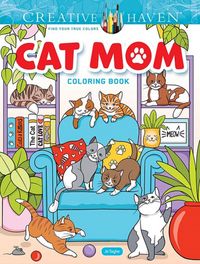 Produktbild: Creative Haven Cat Mom Coloring Book