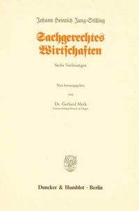 Produktbild: Sachgerechtes Wirtschaften.