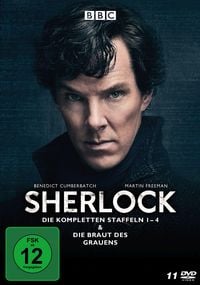 Sherlock - Die komplette Serie: Staffeln 1-4 & Die Braut des Grauens auf 11 DVDs LTD.  [11 DVDs] von Benedict Cumberbatch