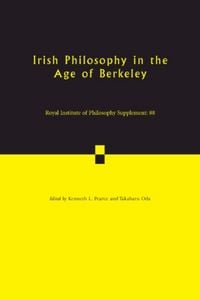 Produktbild: Irish Philosophy in the Age of Berkeley: Volume 88