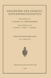 Produktbild: Ergebnisse der Exakten Naturwissenschaften