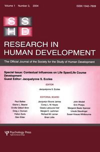 Produktbild: Contextual Influences on Life Span/life Course
