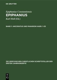 Produktbild: Ancoratus und Panarion Haer. 1-33