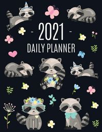 Produktbild: Raccoon Daily Planner 2021