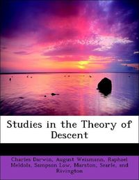 Produktbild: Darwin, C: Studies in the Theory of Descent