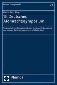 Bild vom Artikel 15. Deutsches Atomrechtssymposium vom Autor 