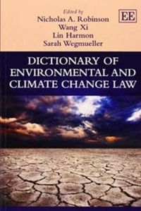 Produktbild: Dictionary of Environmental and Climate Change Law