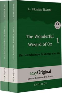 Produktbild: The Wonderful Wizard of Oz / Der wunderbare Zauberer von Oz - 2 Teile (Buch + Audio-Online) - Lesemethode von Ilya Frank - Zweisprachige Ausgabe Englisch-Deutsch