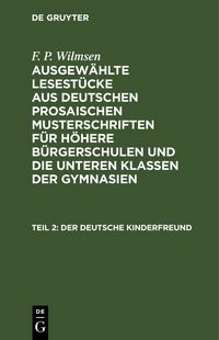 Produktbild: Der deutsche Kinderfreund, Teil 2
