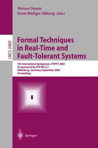 Produktbild: Formal Techniques in Real-Time and Fault-Tolerant Systems