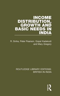 Produktbild: Income Distribution, Growth and Basic Needs in India