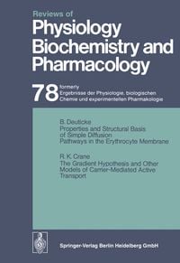 Produktbild: Reviews of Physiology, Biochemistry and Pharmacology
