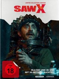 Bild vom Artikel SAW X - Limited Collector´s Edition (4K Ultra HD) (+ Blu-ray) - Mediabook vom Autor Tobin Bell