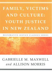 Produktbild: Family, Victims and Culture: Youth Justice in New Zealand