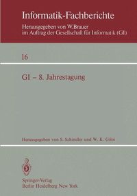 Produktbild: GI - 8. Jahrestagung