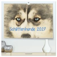 Produktbild: Schlittenhunde 2027 (hochwertiger Premium Wandkalender 2027 DIN A2 quer), Kunstdruck in Hochglanz