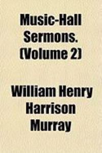 Produktbild: Music-Hall Sermons. (Volume 2)