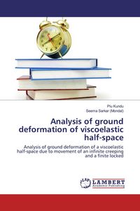 Produktbild: Analysis of ground deformation of viscoelastic half-space