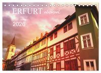 Produktbild: ERFURT obercool (Tischkalender 2026 DIN A5 quer), CALVENDO Monatskalender