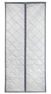 Produktbild: W&auml;rmeschutz-T&uuml;rvorhang 2in1 80x200cm, mit reflektierender Au&szlig;enseite