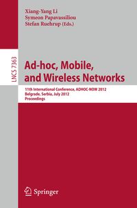 Produktbild: Ad-hoc, Mobile, and Wireless Networks