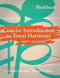 Produktbild: Concise Introduction to Tonal Harmony Workbook