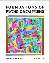Produktbild: Foundations of Psychological Testing