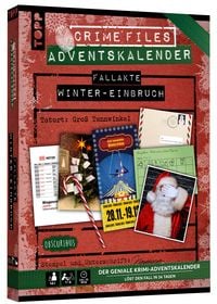 Produktbild: Crime Files &ndash; Fallakte: Winter-Einbruch. Der geniale Krimi-Adventskalender