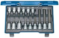 Produktbild: Gedore Steckschl&uuml;ssel-Bit-Einsatz-Set 1/2\" (12.5 mm) 15teilig 6129360