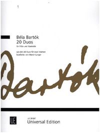 Bild vom Artikel Bartók, B: 20 Duos vom Autor 