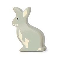 Produktbild: Holztier Hase grau (MQ6)