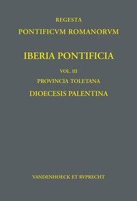 Produktbild: Iberia Pontificia. Vol. III: Provincia Toletana