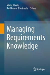 Produktbild: Managing Requirements Knowledge