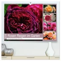 Produktbild: Rosen Reigen im Garten (hochwertiger Premium Wandkalender 2026 DIN A2 quer), Kunstdruck in Hochglanz
